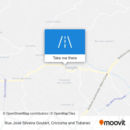 Rua José Silveira Goulart map