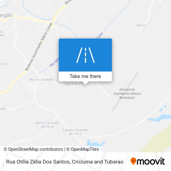 Rua Otília Zélia Dos Santos map