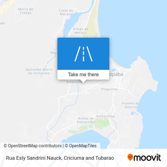 Rua Esly Sandrini Nauck map