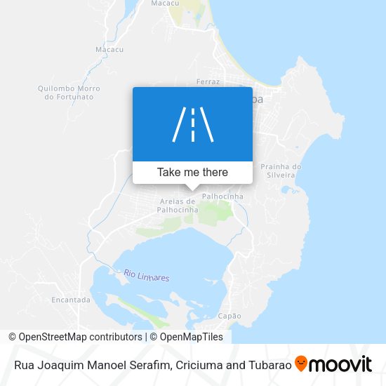 Rua Joaquim Manoel Serafim map