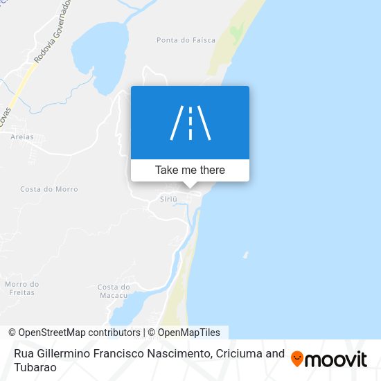 Rua Gillermino Francisco Nascimento map