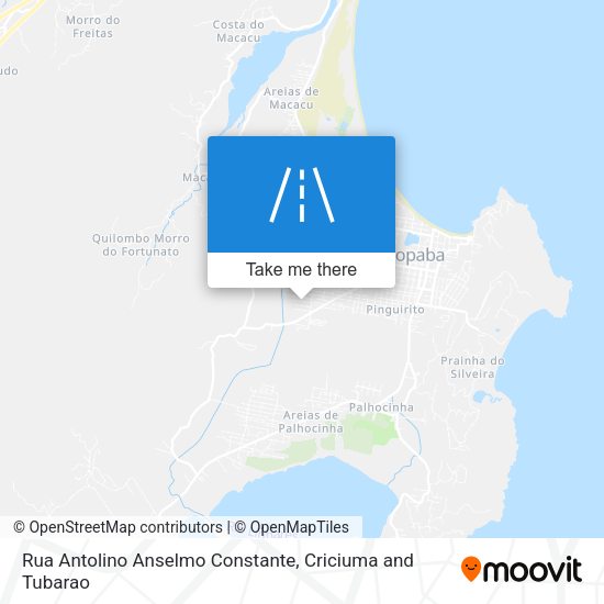 Rua Antolino Anselmo Constante map
