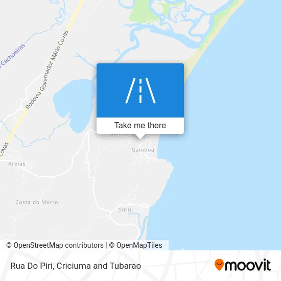 Rua Do Piri map