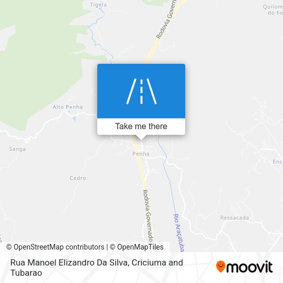 Rua Manoel Elizandro Da Silva map