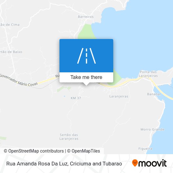 Rua Amanda Rosa Da Luz map