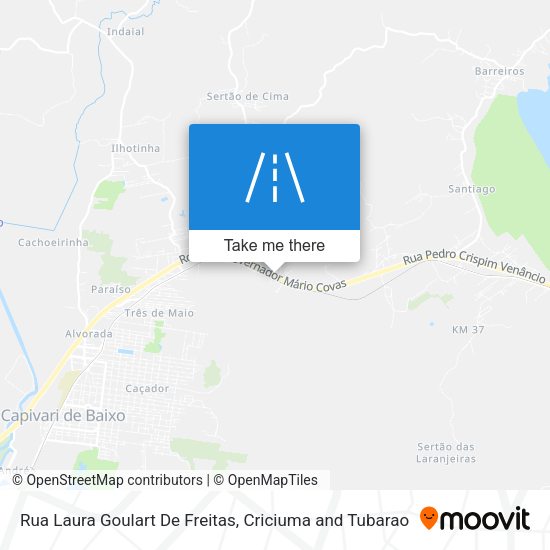 Rua Laura Goulart De Freitas map