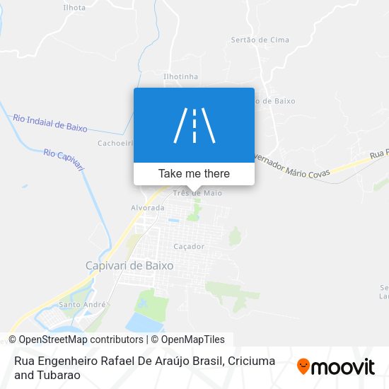 Rua Engenheiro Rafael De Araújo Brasil map