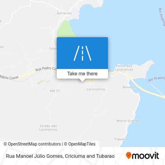 Rua Manoel Júlio Gomes map