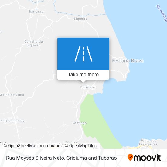 Rua Moysés Silveira Neto map