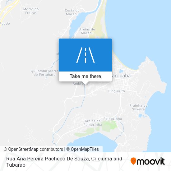Rua Ana Pereira Pacheco De Souza map