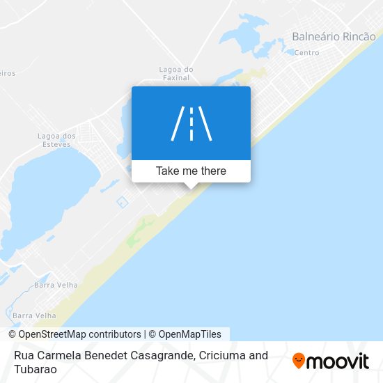 Rua Carmela Benedet Casagrande map