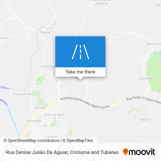 Rua Denise Julião De Aguiar map