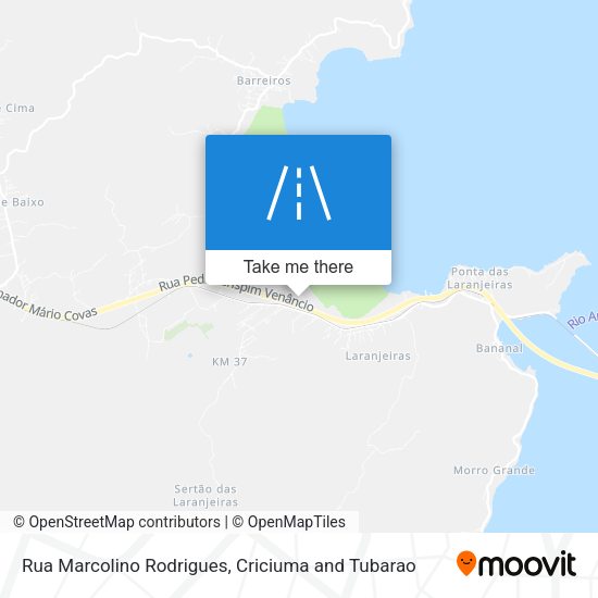 Rua Marcolino Rodrigues map