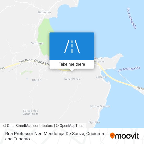 Rua Professor Neri Mendonça De Souza map