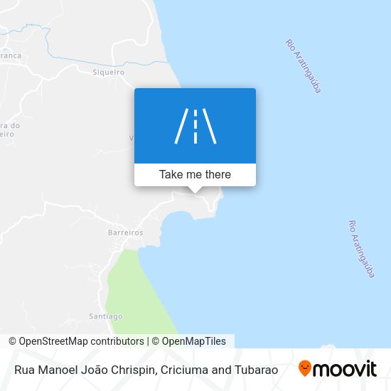 Rua Manoel João Chrispin map