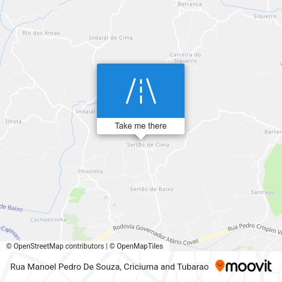 Rua Manoel Pedro De Souza map