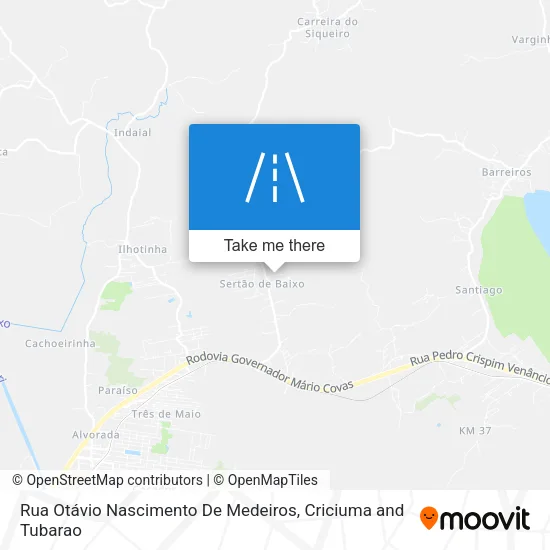 Rua Otávio Nascimento De Medeiros map