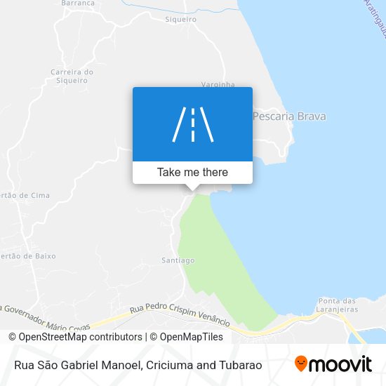 Rua São Gabriel Manoel map