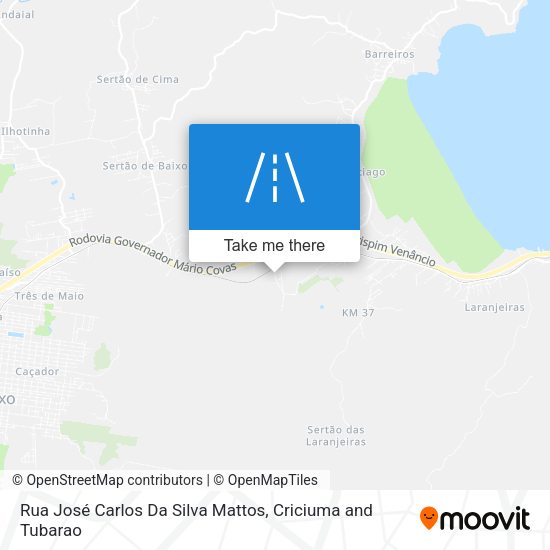 Rua José Carlos Da Silva Mattos map
