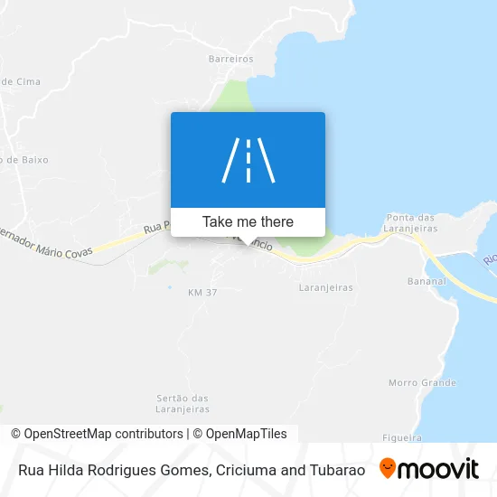 Rua Hilda Rodrigues Gomes map