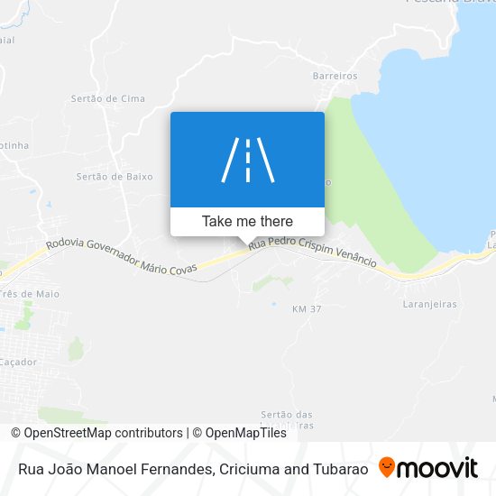 Rua João Manoel Fernandes map