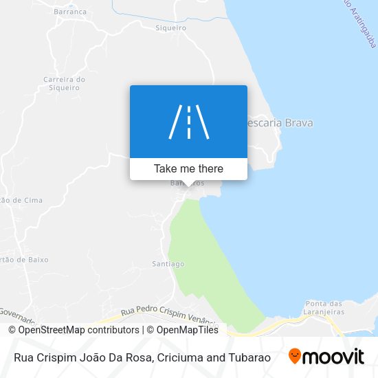 Rua Crispim João Da Rosa map