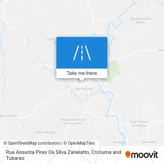 Rua Assunta Pires Da Silva Zanelatto map