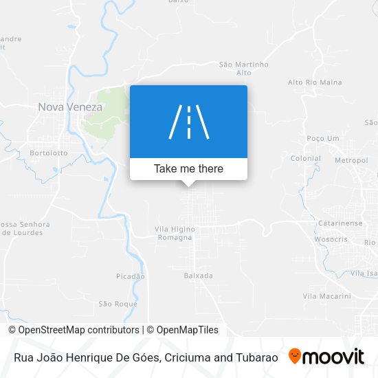 Rua João Henrique De Góes map