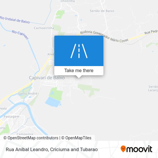 Rua Aníbal Leandro map