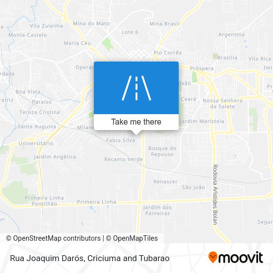 Rua Joaquim Darós map