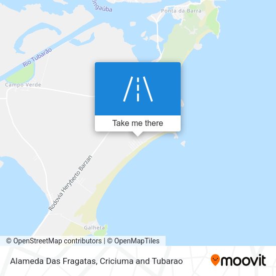 Alameda Das Fragatas map