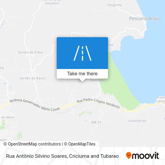 Rua Antônio Silvino Soares map