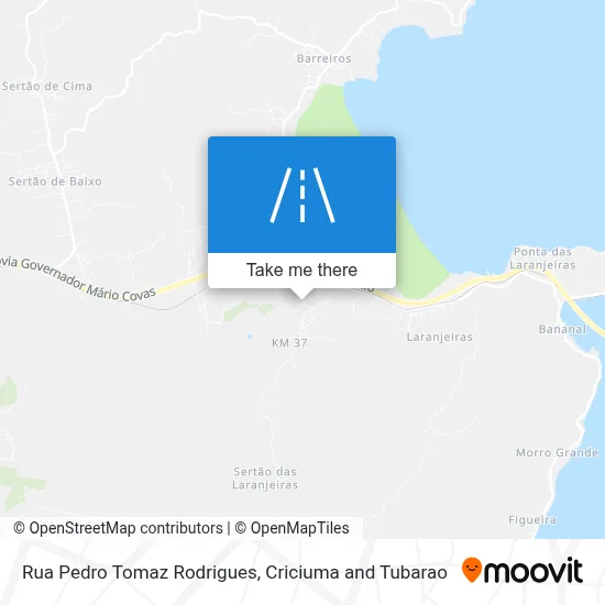 Rua Pedro Tomaz Rodrigues map