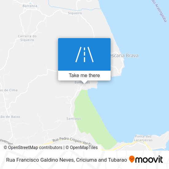 Rua Francisco Galdino Neves map