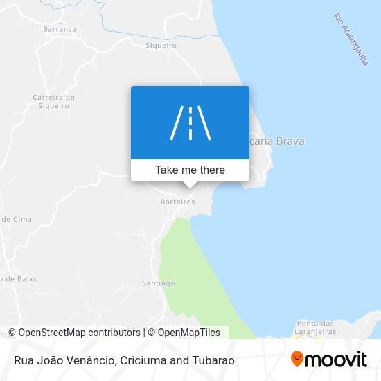 Rua João Venâncio map