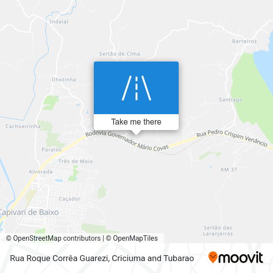 Rua Roque Corrêa Guarezi map