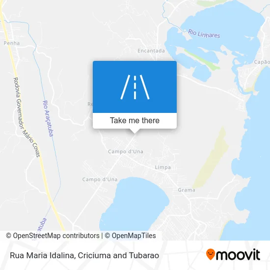 Rua Maria Idalina map