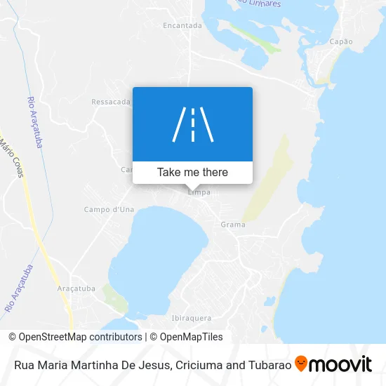 Rua Maria Martinha De Jesus map