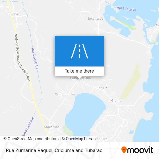 Rua Zumarina Raquel map