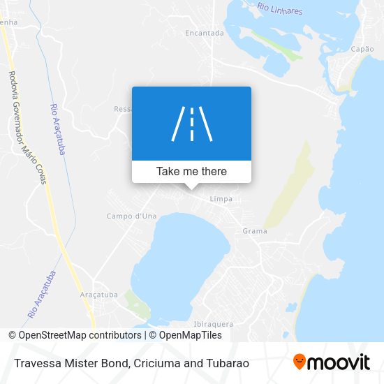 Travessa Mister Bond map