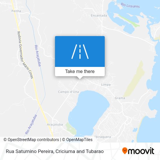 Rua Saturnino Pereira map
