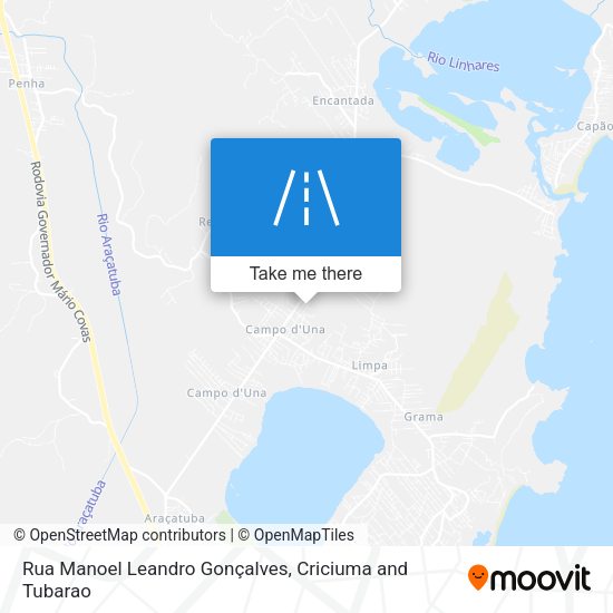 Rua Manoel Leandro Gonçalves map