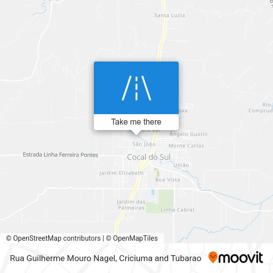 Rua Guilherme Mouro Nagel map