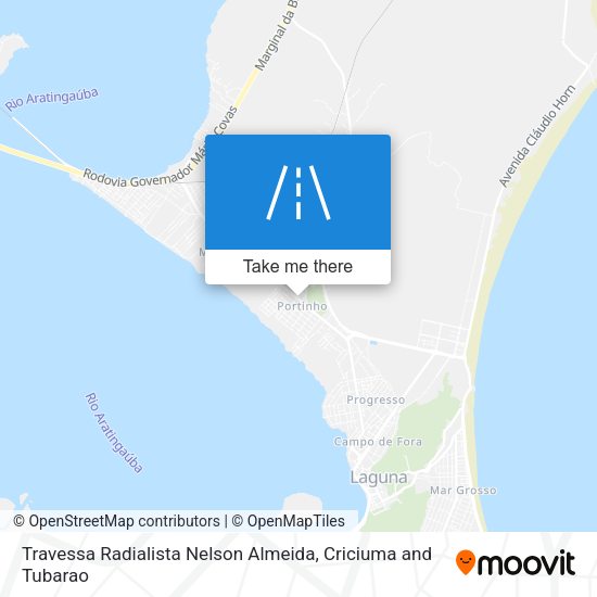Travessa Radialista Nelson Almeida map