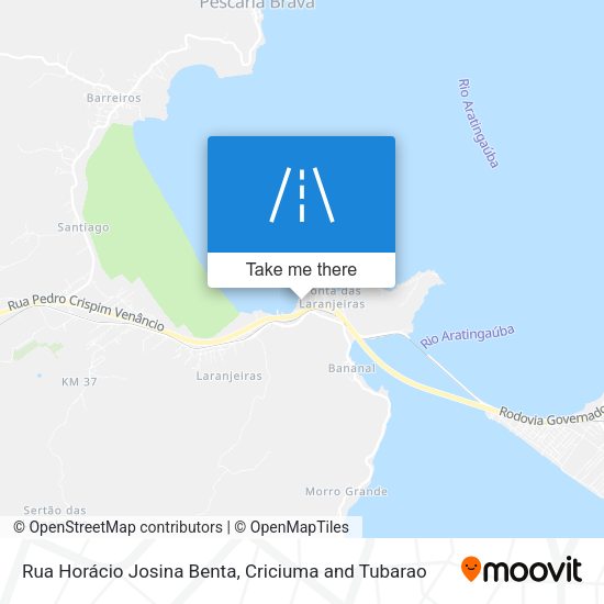 Rua Horácio Josina Benta map