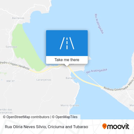 Rua Olíria Neves Sílvio map