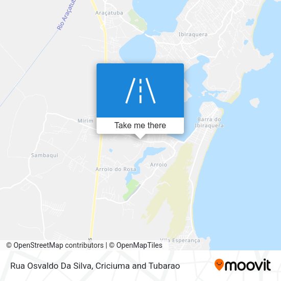 Rua Osvaldo Da Silva map