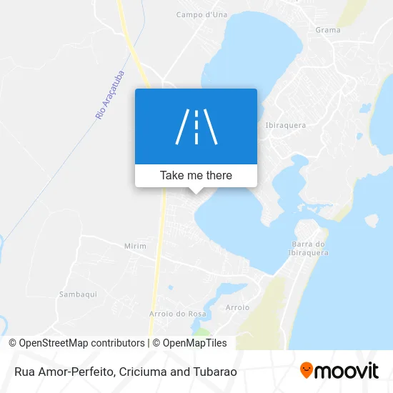 Rua Amor-Perfeito map