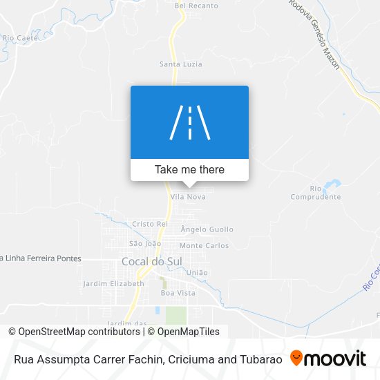 Rua Assumpta Carrer Fachin map