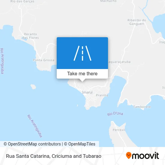 Rua Santa Catarina map
